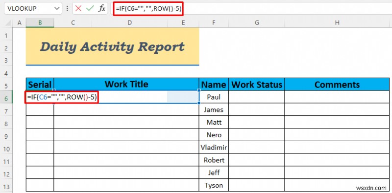 วิธีสร้างรายงานกิจกรรมประจำวันใน Excel (5 ตัวอย่างง่ายๆ)