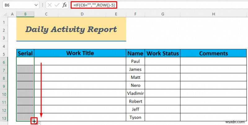 วิธีสร้างรายงานกิจกรรมประจำวันใน Excel (5 ตัวอย่างง่ายๆ)