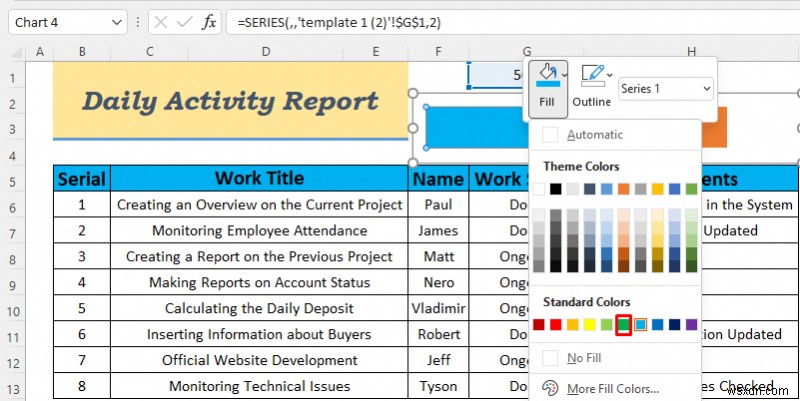 วิธีสร้างรายงานกิจกรรมประจำวันใน Excel (5 ตัวอย่างง่ายๆ)