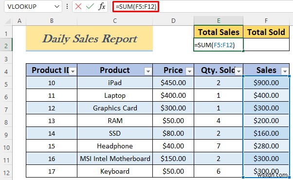 วิธีสร้างรายงานกิจกรรมประจำวันใน Excel (5 ตัวอย่างง่ายๆ)