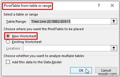 วิธีสร้างแผนภูมิเส้นเวลาใน Excel (5 วิธีง่ายๆ)