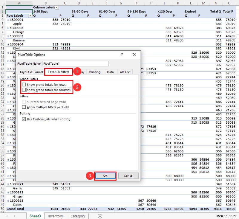 วิธีการสร้างรายงานอายุสินค้าคงคลังใน Excel (คำแนะนำทีละขั้นตอน)