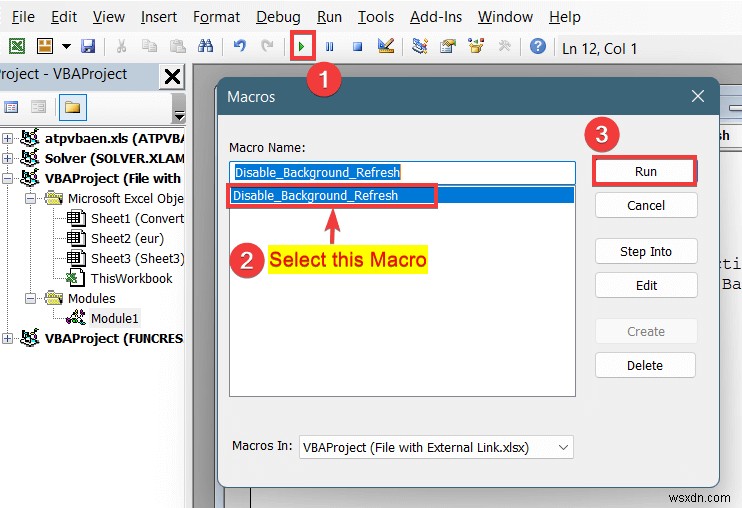 วิธีปิดใช้งานการรีเฟรชพื้นหลังใน Excel (2 วิธีที่มีประโยชน์)