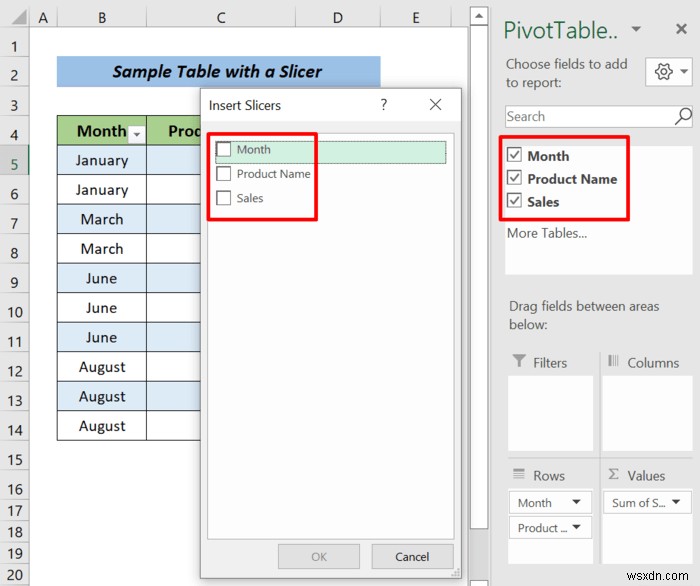 วิธีการปรับขนาดตัวแบ่งส่วนข้อมูลใน Excel (ด้วยขั้นตอนด่วน)