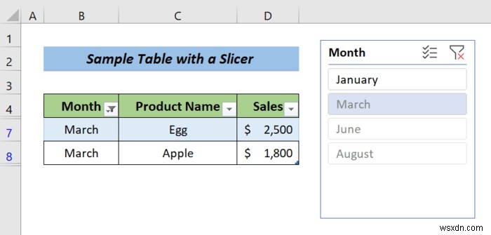 วิธีการปรับขนาดตัวแบ่งส่วนข้อมูลใน Excel (ด้วยขั้นตอนด่วน)