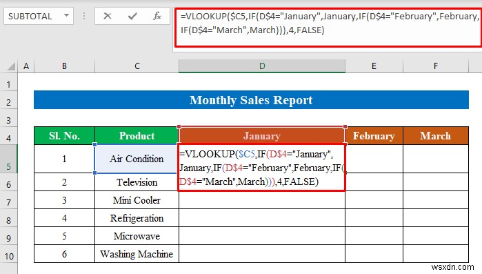 วิธีการสร้างรายงานการขายรายเดือนใน Excel (ด้วยขั้นตอนง่ายๆ)