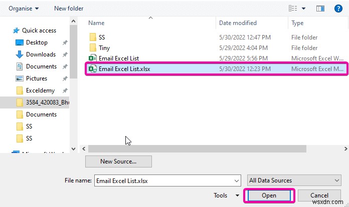 วิธีการส่งอีเมลจากรายการ Excel (2 วิธีที่มีประสิทธิภาพ)