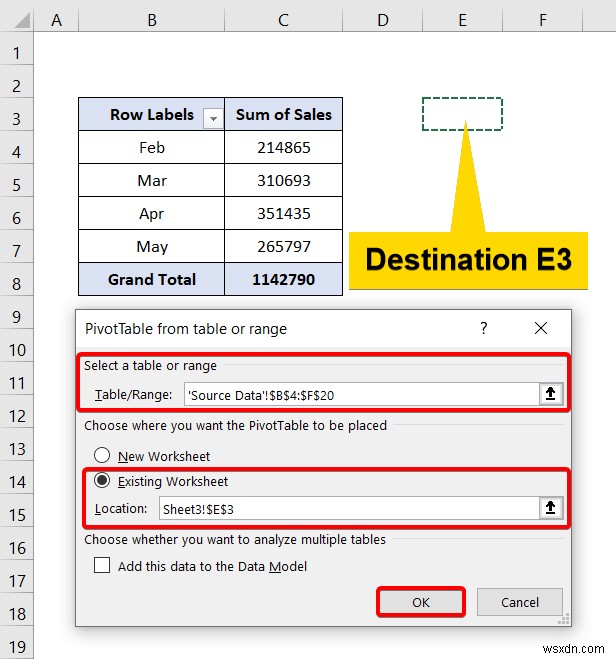 ตัวแบ่งส่วนข้อมูล Excel สำหรับตาราง Pivot หลายรายการ (การเชื่อมต่อและการใช้งาน)