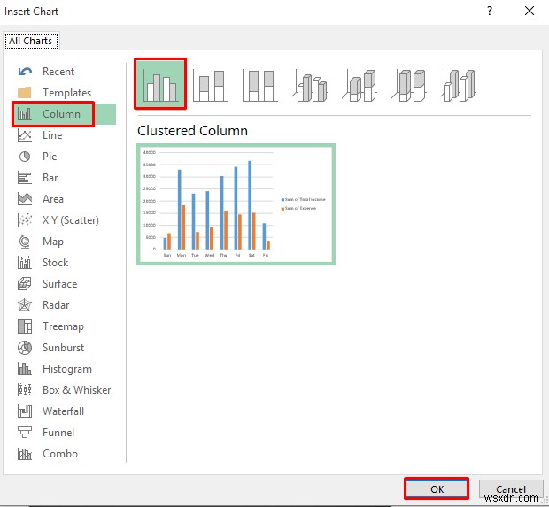 วิธีสร้างรายงานรายได้และค่าใช้จ่ายใน Excel (ตัวอย่าง 3 ตัวอย่าง)