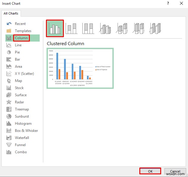 วิธีสร้างรายงานรายได้และค่าใช้จ่ายใน Excel (ตัวอย่าง 3 ตัวอย่าง)