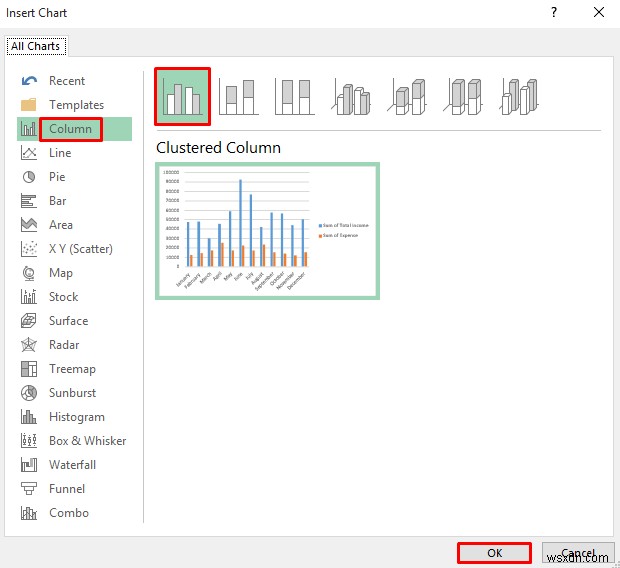 วิธีสร้างรายงานรายได้และค่าใช้จ่ายใน Excel (ตัวอย่าง 3 ตัวอย่าง)