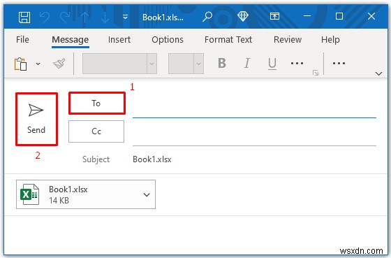 วิธีส่งสเปรดชีต Excel ที่แก้ไขได้ทางอีเมล (วิธีด่วน 3 วิธี)