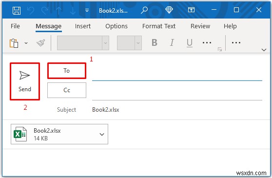 วิธีส่งสเปรดชีต Excel ที่แก้ไขได้ทางอีเมล (วิธีด่วน 3 วิธี)