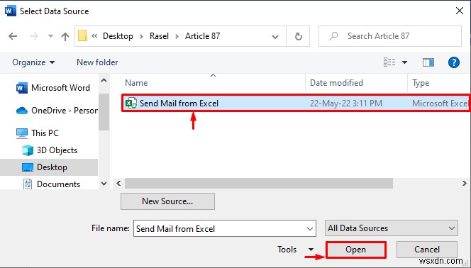 ส่งอีเมลจาก Excel โดยอัตโนมัติตามเนื้อหาของเซลล์ (2 วิธี)