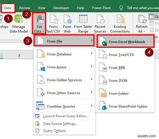 วิธีการรับและแปลงข้อมูลใน Excel (4 ตัวอย่างที่เหมาะสม)