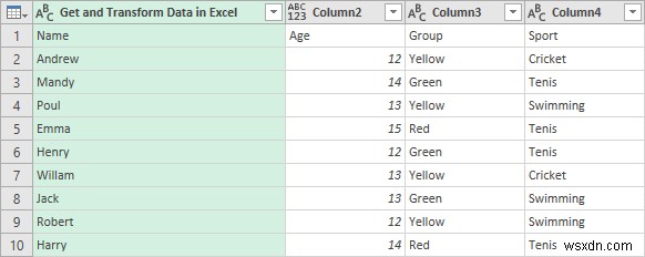 วิธีการรับและแปลงข้อมูลใน Excel (4 ตัวอย่างที่เหมาะสม)