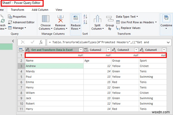 วิธีการรับและแปลงข้อมูลใน Excel (4 ตัวอย่างที่เหมาะสม)