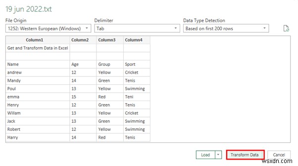 วิธีการรับและแปลงข้อมูลใน Excel (4 ตัวอย่างที่เหมาะสม)