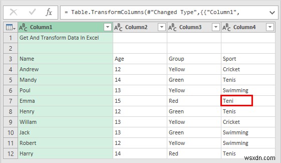 วิธีการรับและแปลงข้อมูลใน Excel (4 ตัวอย่างที่เหมาะสม)