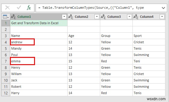 วิธีการรับและแปลงข้อมูลใน Excel (4 ตัวอย่างที่เหมาะสม)