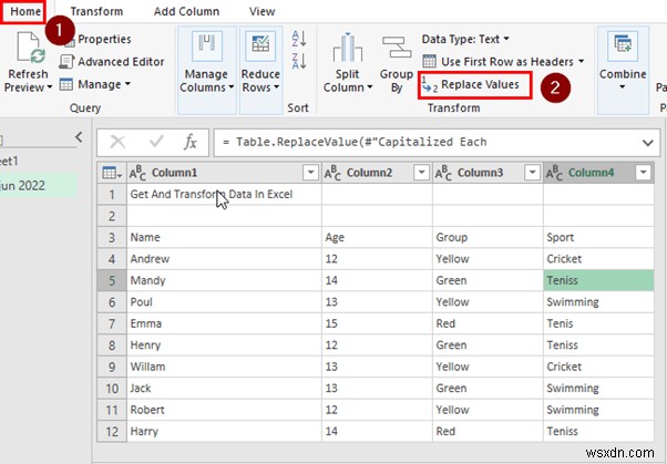 วิธีการรับและแปลงข้อมูลใน Excel (4 ตัวอย่างที่เหมาะสม)