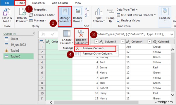 วิธีการรับและแปลงข้อมูลใน Excel (4 ตัวอย่างที่เหมาะสม)