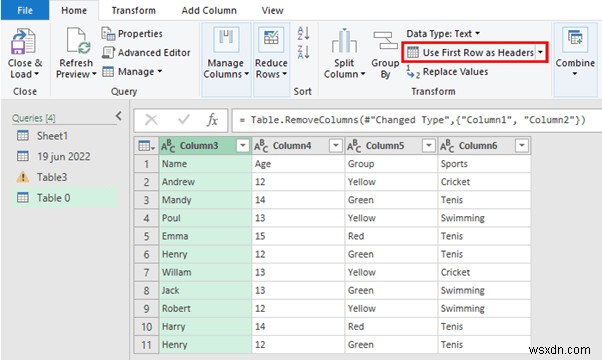 วิธีการรับและแปลงข้อมูลใน Excel (4 ตัวอย่างที่เหมาะสม)