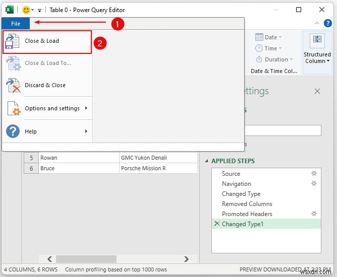 ความแตกต่างระหว่างการโหลดและการแปลงข้อมูลใน Excel