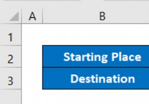 วิธีคำนวณระยะทางใน Excel ด้วย Google แผนที่