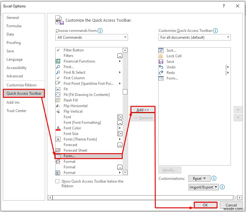 วิธีสร้างแบบฟอร์มการป้อนข้อมูลด้วยรายการแบบเลื่อนลงใน Excel (2 วิธี)