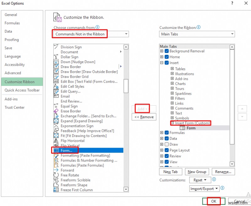 วิธีการกรอกแบบฟอร์มใน Excel (5 ตัวอย่างที่เหมาะสม)