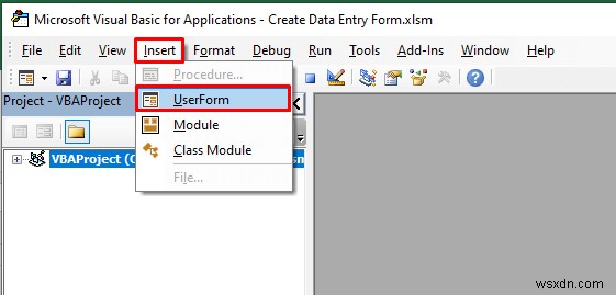 วิธีการสร้างแบบฟอร์มการป้อนข้อมูลใน Excel VBA (ด้วยขั้นตอนง่ายๆ)