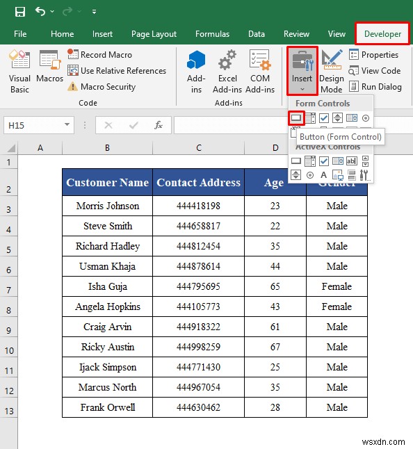 วิธีการสร้างแบบฟอร์มการป้อนข้อมูลใน Excel VBA (ด้วยขั้นตอนง่ายๆ)