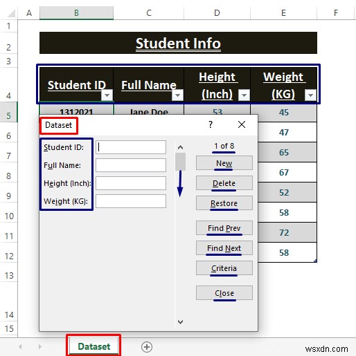 วิธีสร้างแบบฟอร์มป้อนอัตโนมัติใน Excel (คำแนะนำทีละขั้นตอน)