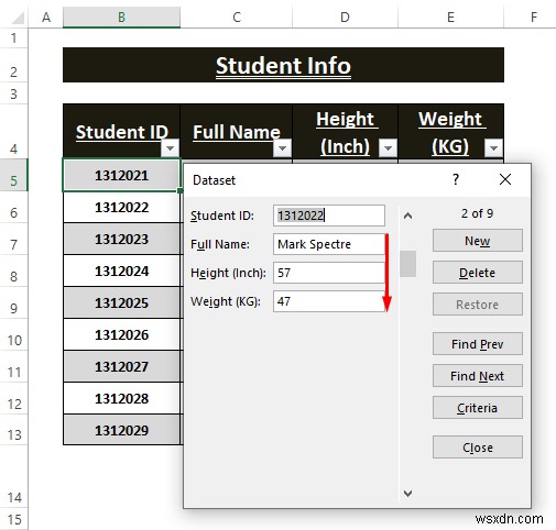 วิธีสร้างแบบฟอร์มป้อนอัตโนมัติใน Excel (คำแนะนำทีละขั้นตอน)