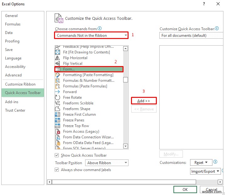 วิธีการสร้างแบบฟอร์มการป้อนข้อมูล Excel โดยไม่ต้องใช้ UserForm