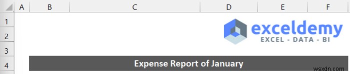 วิธีสร้างรายงานค่าใช้จ่ายรายเดือนใน Excel (พร้อมขั้นตอนด่วน)