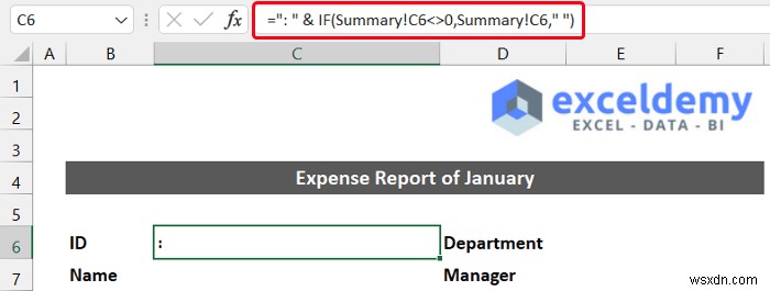 วิธีสร้างรายงานค่าใช้จ่ายรายเดือนใน Excel (พร้อมขั้นตอนด่วน)