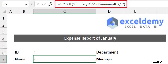 วิธีสร้างรายงานค่าใช้จ่ายรายเดือนใน Excel (พร้อมขั้นตอนด่วน)