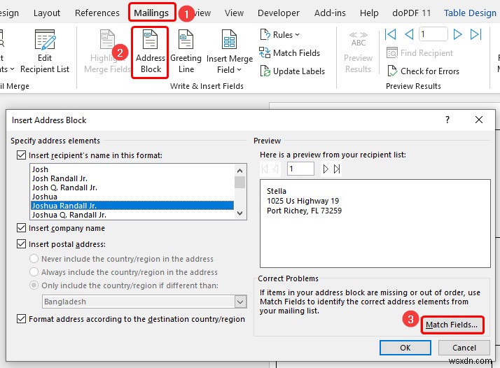 วิธีพิมพ์ป้ายชื่อเอเวอรี่จาก Excel (2 วิธีง่ายๆ)