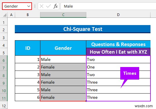 วิธีวิเคราะห์ข้อมูลเชิงคุณภาพใน Excel (ด้วยขั้นตอนง่ายๆ)