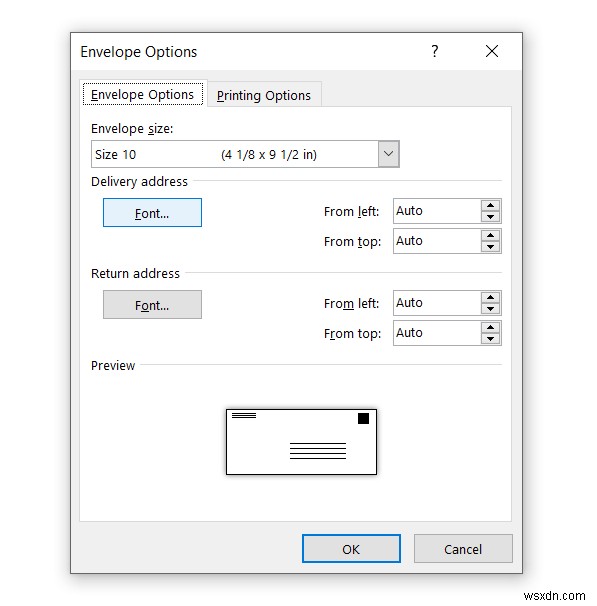 Mail Merge จาก Excel ไปยัง Word Envelopes (2 วิธีง่ายๆ)