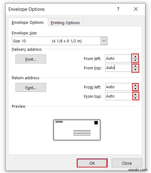 Mail Merge จาก Excel ไปยัง Word Envelopes (2 วิธีง่ายๆ)