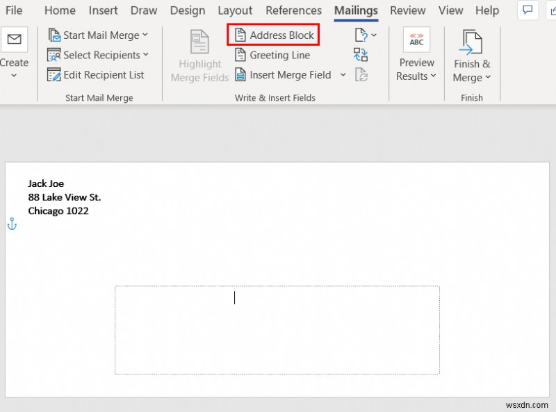 Mail Merge จาก Excel ไปยัง Word Envelopes (2 วิธีง่ายๆ)