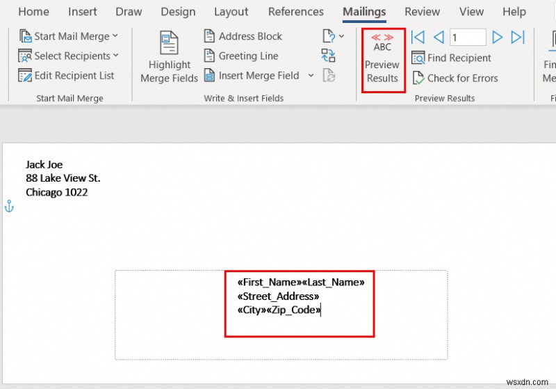 Mail Merge จาก Excel ไปยัง Word Envelopes (2 วิธีง่ายๆ)