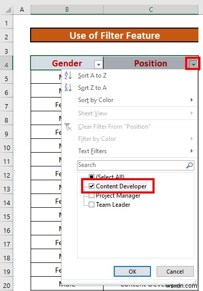 วิธีวิเคราะห์ข้อมูลข้อความใน Excel (5 วิธีที่เหมาะสม)