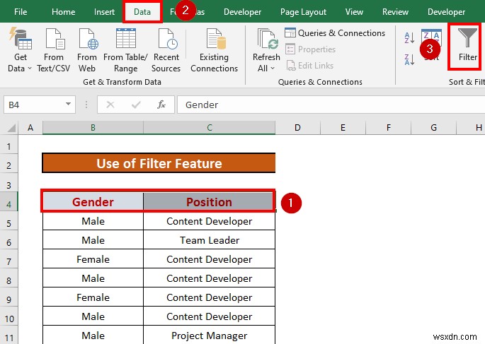 วิธีวิเคราะห์ข้อมูลข้อความใน Excel (5 วิธีที่เหมาะสม)