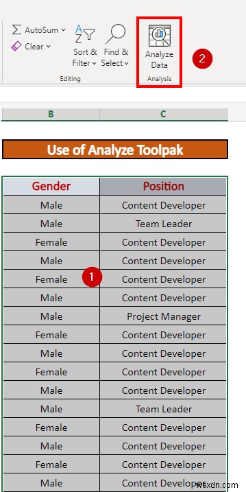 วิธีวิเคราะห์ข้อมูลข้อความใน Excel (5 วิธีที่เหมาะสม)