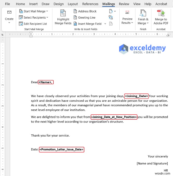 วิธีการเปลี่ยนรูปแบบวันที่ในจดหมายเวียนของ Excel (พร้อมขั้นตอนด่วน)