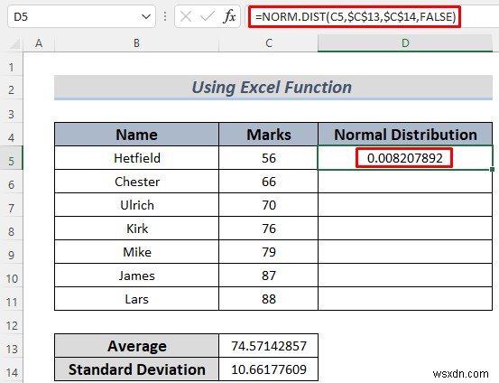 วิธีการแปลงข้อมูลเป็นการแจกแจงแบบปกติใน Excel (2 วิธีง่ายๆ)